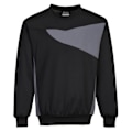 Miniatyrbild 1 av 2: Portwest Herr PW2 Sweatshirt M Svart/Zoom Grå Black/Zoom Grey M