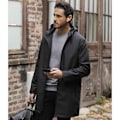 Miniatyrbild 3 av 3: NEOBLU Antoine Wax Parka M Deep Black Deep Black M