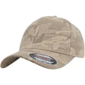 Miniatyrbild 1 av 5: Flexfit by Yupoong Light Camo Cap S/M Mörk Beige Camo Dark Beige Camo S/M