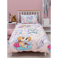 Miniatyrbild 2 av 3: Paw Patrol Sleepover Påslakan Set Enkelsäng Rosa Pink Single