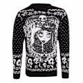 Miniatyrbild 1 av 3: Corpse Bride Unisex Vuxen Skulls Stickad Sweatshirt XXL Flerfärgad Multicoloured XXL