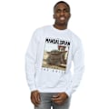 Miniatyrbild 2 av 3: Star Wars Herr The Mandalorian The Child Frame Sweatshirt 5XL W White 5XL