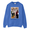 Miniatyrbild 1 av 4: Elf Dam/Damer OMG Santa Foto Sweatshirt XL Royal Blue Royal Blue XL