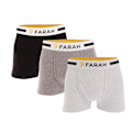 Miniatyrbild 1 av 4: Farah Yeri Boxerkalsonger för män (3-pack) XL Flerfärgad Multicoloured XL