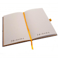 Miniatyrbild 4 av 4: Friends Premium Frame Faux Leather Notebook One Size Lila/Gul Purple/Yellow One Size