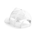 Miniatyrbild 2 av 2: Beechfield Unisex Vuxen Snapback Trucker Cap En Storlek Vit/Vit White/White One Size