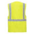 Miniatyrbild 2 av 2: Portwest Berlin Hi-Vis väst 4XL gul Yellow 4XL