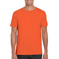 Miniatyrbild 4 av 4: Gildan Herr Soft Style Ringspun T-shirt XL Orange Orange XL