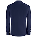 Miniatyrbild 2 av 4: Clique Unisex Vuxen Enfärgad Långärmad Poloshirt M Mörkblå Dark Navy M
