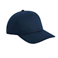 Miniatyrbild 1 av 2: Beechfield Urbanwear 5 Panel Snapback Cap One Size Navy Navy One Size
