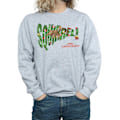 Miniatyrbild 3 av 5: National Lampoon's Christmas Vacation Herr Squirrel Tree Sweatshirt Sports Grey L