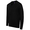 Miniatyrbild 4 av 4: Henbury Herr Acryl V-ringad Sweatshirt XL Svart Black XL