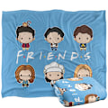 Miniatyrbild 2 av 6: Friends Chibi Filt En Storlek Flerfärgad Multicoloured One Size