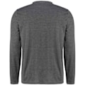 Miniatyrbild 2 av 3: Kustom Kit Herr Superwash 60C Långärmad T-shirt XS Mörkgrå Dark Grey Marl XS