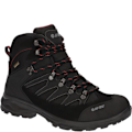 Miniatyrbild 1 av 6: Hi-Tec Clamber Suede Walking Boots för Herr 7 UK Charcoal/Red Charcoal/Red 7 UK