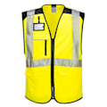 Miniatyrbild 1 av 2: Portwest Herr PW3 Hi-Vis Väst 4XL Gul/Svart Yellow/Black 4XL