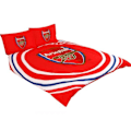 Miniatyrbild 1 av 2: Arsenal FC Pulse Vändbar Påslakan Set Dubbel Röd Red Double