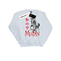 Miniatyrbild 1 av 3: Disney Herr Mulan Film Häst Pose Sweatshirt 5XL Vit White 5XL