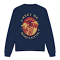 Miniatyrbild 1 av 5: Yellowstone Unisex Vuxen Träffas Under Misteln Jul Navy L