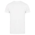 Miniatyrbild 1 av 3: Skinni Fit Men Mens Feel Good Stretch V-halsad Kortärmad T-shirt White L