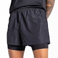 Miniatyrbild 4 av 6: Dare 2B Recreate II 2-i-1 Shorts L Svart Black L
