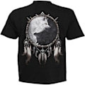 Miniatyrbild 2 av 3: Spiral Direct Unisex Vuxen Varghuvud Chi T-shirt XXL Svart Black XXL