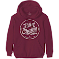 Miniatyrbild 1 av 3: Alice In Chains Unisex Vuxen Cirkellogotyp Pullover Hoodie XXL Ma Maroon XXL