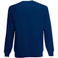 Miniatyrbild 2 av 2: Fruit Of The Loom Barnkläder Unisex Raglanärm Sweatshirt 7-8 Navy 7-8