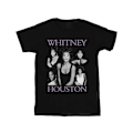 Miniatyrbild 1 av 3: Whitney Houston Dam/Kvinnor Flera Poser Bomull Pojkvän T- Black XL