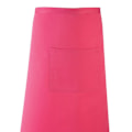 Miniatyrbild 2 av 2: Premier Unisex Färger Bar Förkläde / Arbetskläder (Lång Kontinental Stil) Hot Pink One Size