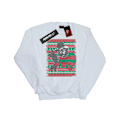 Miniatyrbild 1 av 5: A Nightmare On Elm Street Herr Jul Fair Isle Sweatshirt S White S
