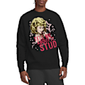 Miniatyrbild 5 av 5: Grease Unisex Vuxen Tell Me About It Stud Sweatshirt XL Svart Black XL