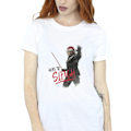 Miniatyrbild 3 av 4: Netflix Dam/Damer The Witcher Here To Sleigh Bomull Boyfrie White 3XL
