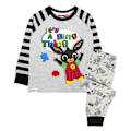 Miniatyrbild 1 av 6: Bing Bunny Boys Its A Bing Thing Långärmad Pyjamas Set 3-4 År Grey/Black 3-4 Years