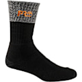 Miniatyrbild 1 av 2: Timberland Pro Mens Colour Block Cushioned Boot Socks (2-pack) Black L