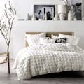 Miniatyrbild 1 av 4: Linen House Haze Påslakan Set Enkelsäng Vit White Single