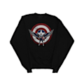 Miniatyrbild 1 av 3: Marvel Herr Falcon And The Winter Soldier Captain America Sköld Black S