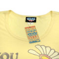 Miniatyrbild 2 av 4: Junk Food Damkläder/Dam You Love Me I Love You T-shirt L Ljus Light Yellow L