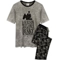 Miniatyrbild 1 av 5: Peaky Blinders Herr Lång Pyjamas Set Grå/Svart Grey/Black L