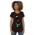 Miniatyrbild 2 av 3: Scooby Doo Dam/Kvinnor Stor Ansikte Bomull T-Shirt XXL Choklad Chocolate XXL