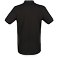 Miniatyrbild 2 av 3: Henbury Herr Modern Fit Bomull Pique Poloskjorta XS Svart Black XS