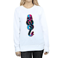 Miniatyrbild 3 av 5: Harry Potter Dam/Kvinnor Neon Dark Mark Sweatshirt XL Vit White XL