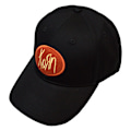 Miniatyrbild 1 av 2: Korn Unisex Vuxen Oval Logotyp Broderad Detalj Baseball Keps One Black One Size
