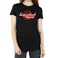 Miniatyrbild 3 av 5: Supernatural Dam/Damer The Musical Bomull Boyfriend T-Shirt Black S