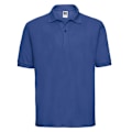 Miniatyrbild 1 av 3: Russell Herr Poloskjorta i Polycotton Pique 4XL Bright Royal Blue Bright Royal Blue 4XL