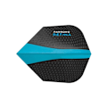 Miniatyrbild 3 av 4: Harrows Dimplex Retina Dart Flights One Size Svart/Blå Black/Blue One Size