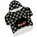 Miniatyrbild 1 av 6: Dragon Ball Z Barn/Barn VUddie Oversized Hoodiefilt På Black One Size