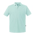 Miniatyrbild 1 av 4: Russell Herr Pure Organic Polo 3XL Aqua Aqua 3XL
