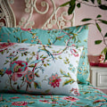 Miniatyrbild 3 av 3: Furn Chinoiserie Vintage Påslakan Set Enkelsäng Bright Jade Bright Jade Single