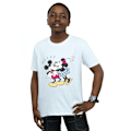 Miniatyrbild 2 av 3: Disney Boys Mickey och Minnie Mouse Kiss T-shirt 5-6 år Vit White 5-6 Years